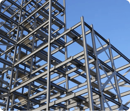 Structural steel framing
